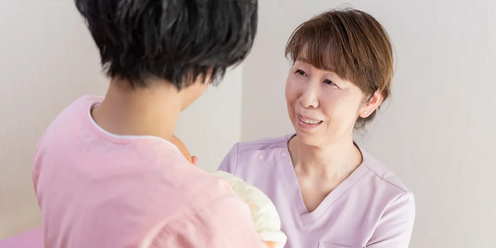 母乳相談・母乳育児教室の様子
