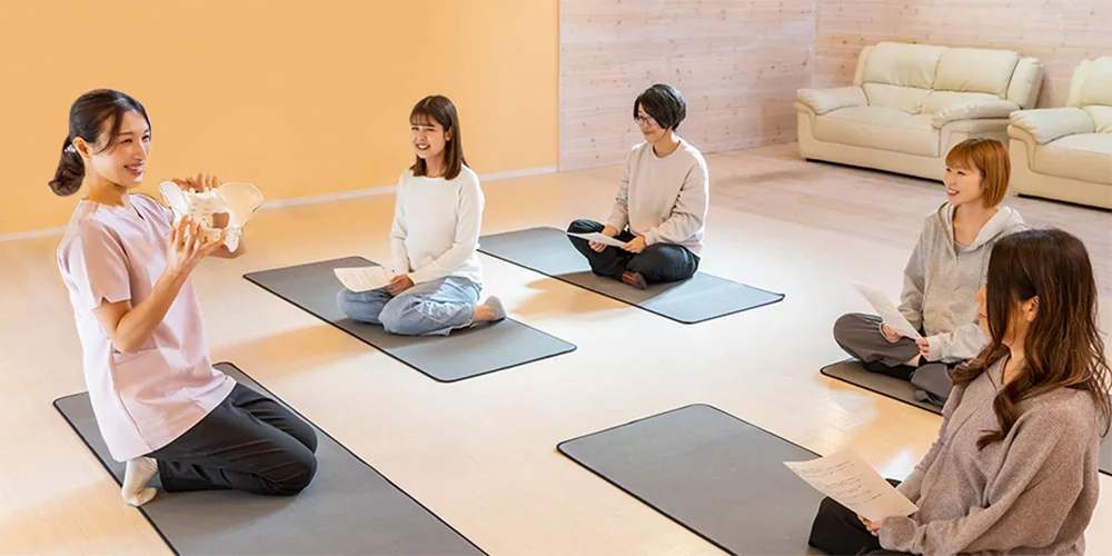 骨盤ケア教室の様子