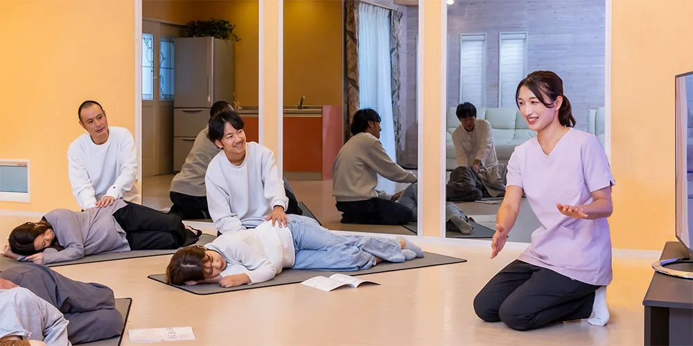 両親学級の様子